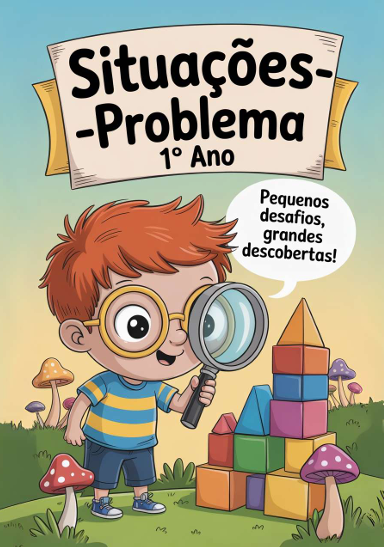 Capa de Situações-problema para o 1º ano