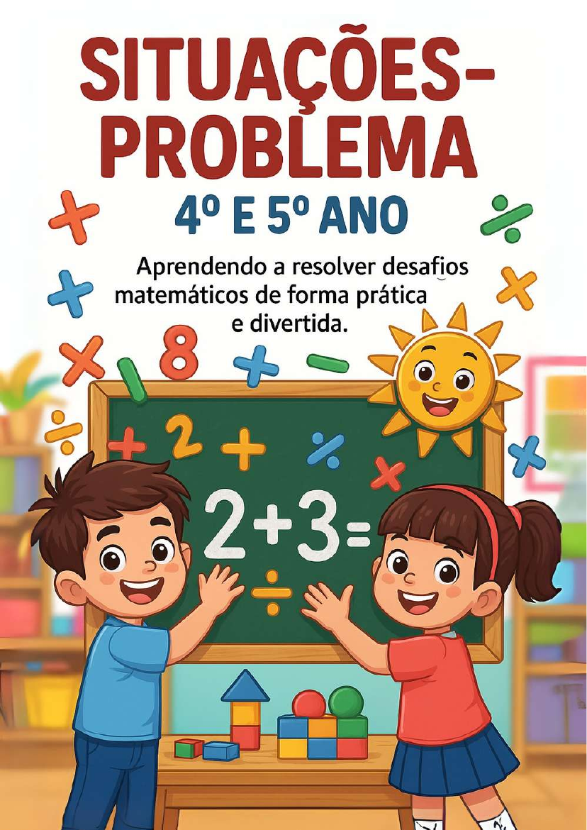 Capa de Situações-problema para 4º e 5º ano